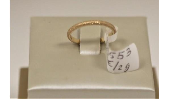 goudkleurige ring m29 (WKP 249€)